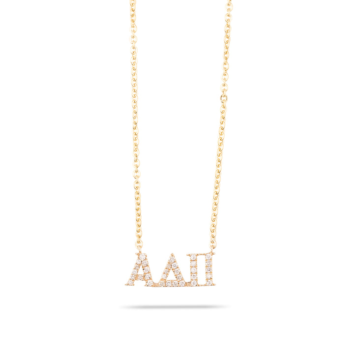 TWENTYSIXDIAMOND x ALPHA DELTA PI Necklace