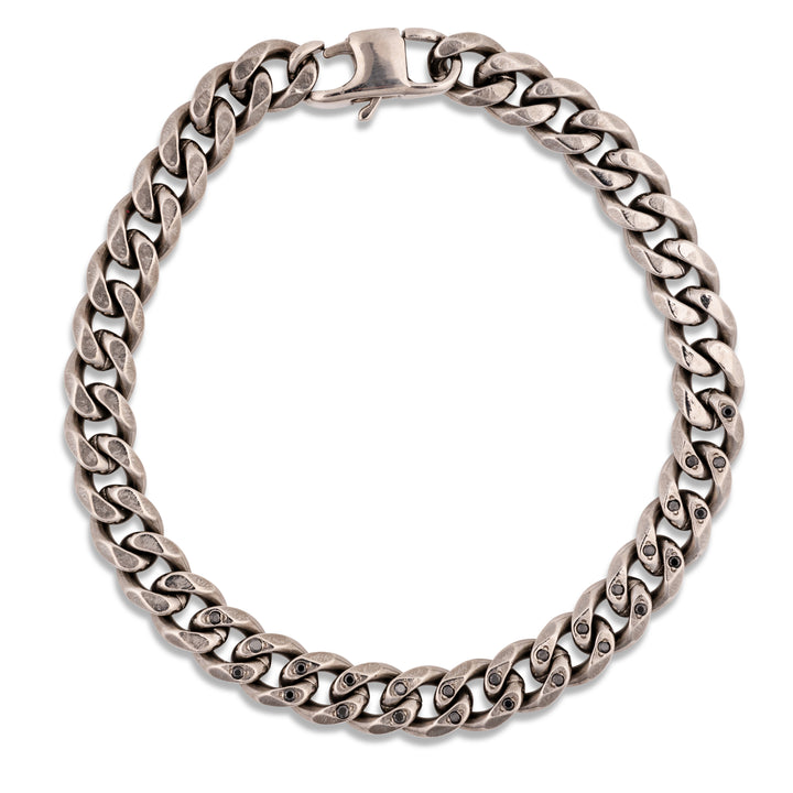 TWENTYSIXDIAMOND TITANIUM CURB CHAIN BRACELET