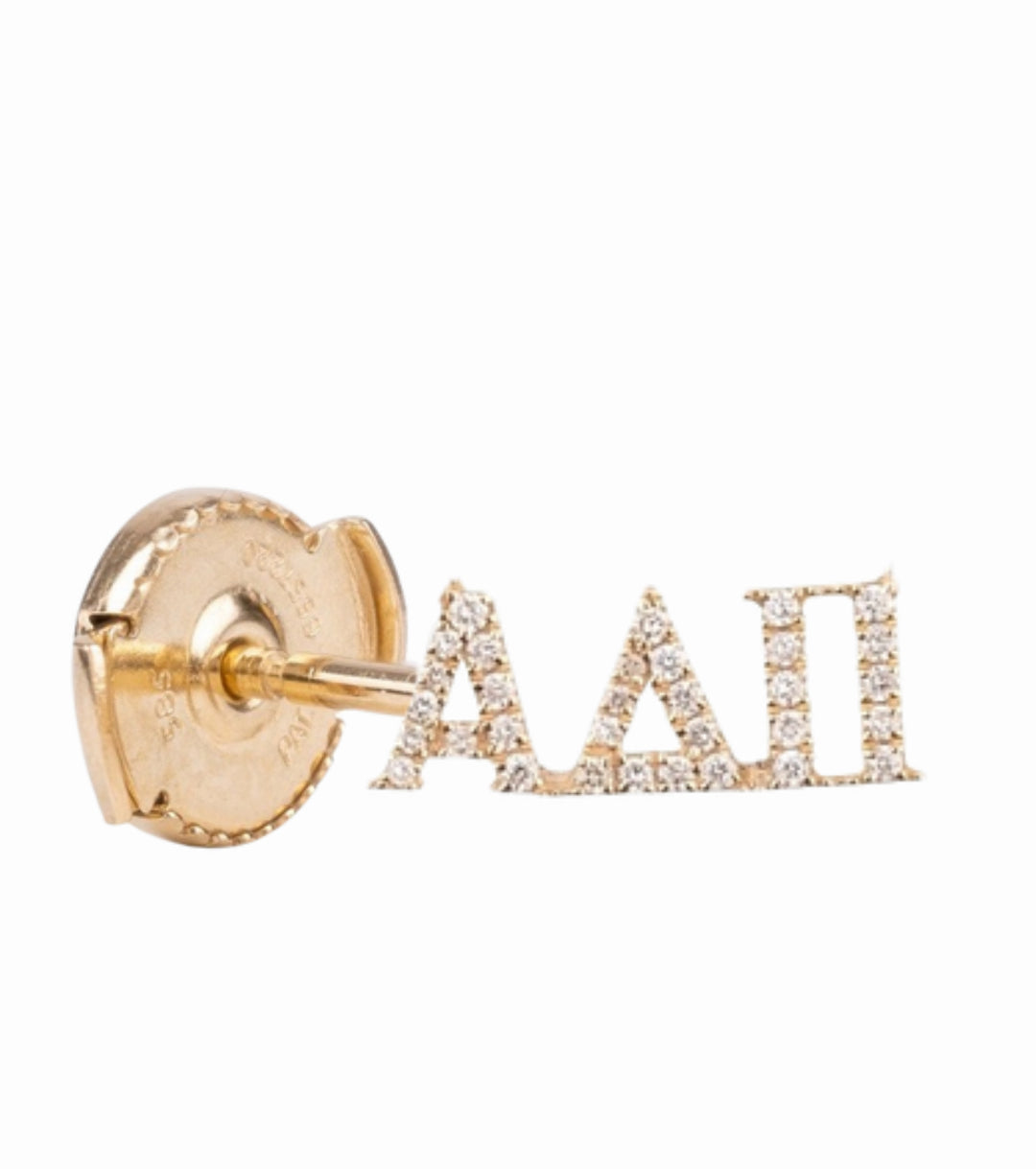 TWENTYSIXDIAMOND x ALPHA DELTA PI Single Stud Earring