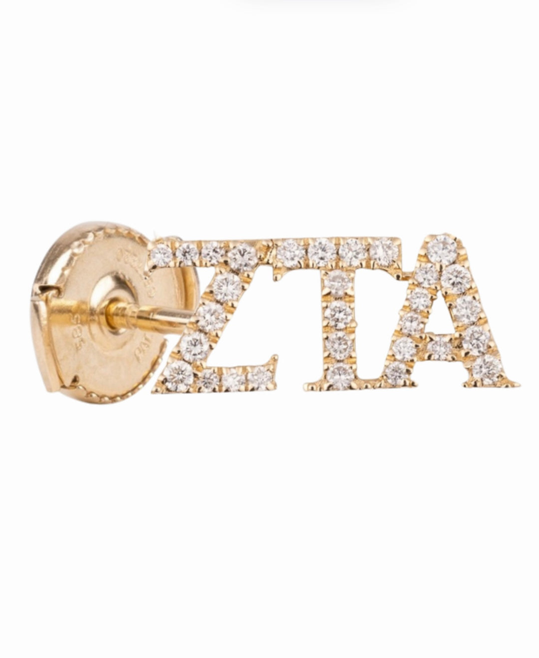TWENTYSIXDIAMOND x ZETA TAU ALPHA Single Stud Earring