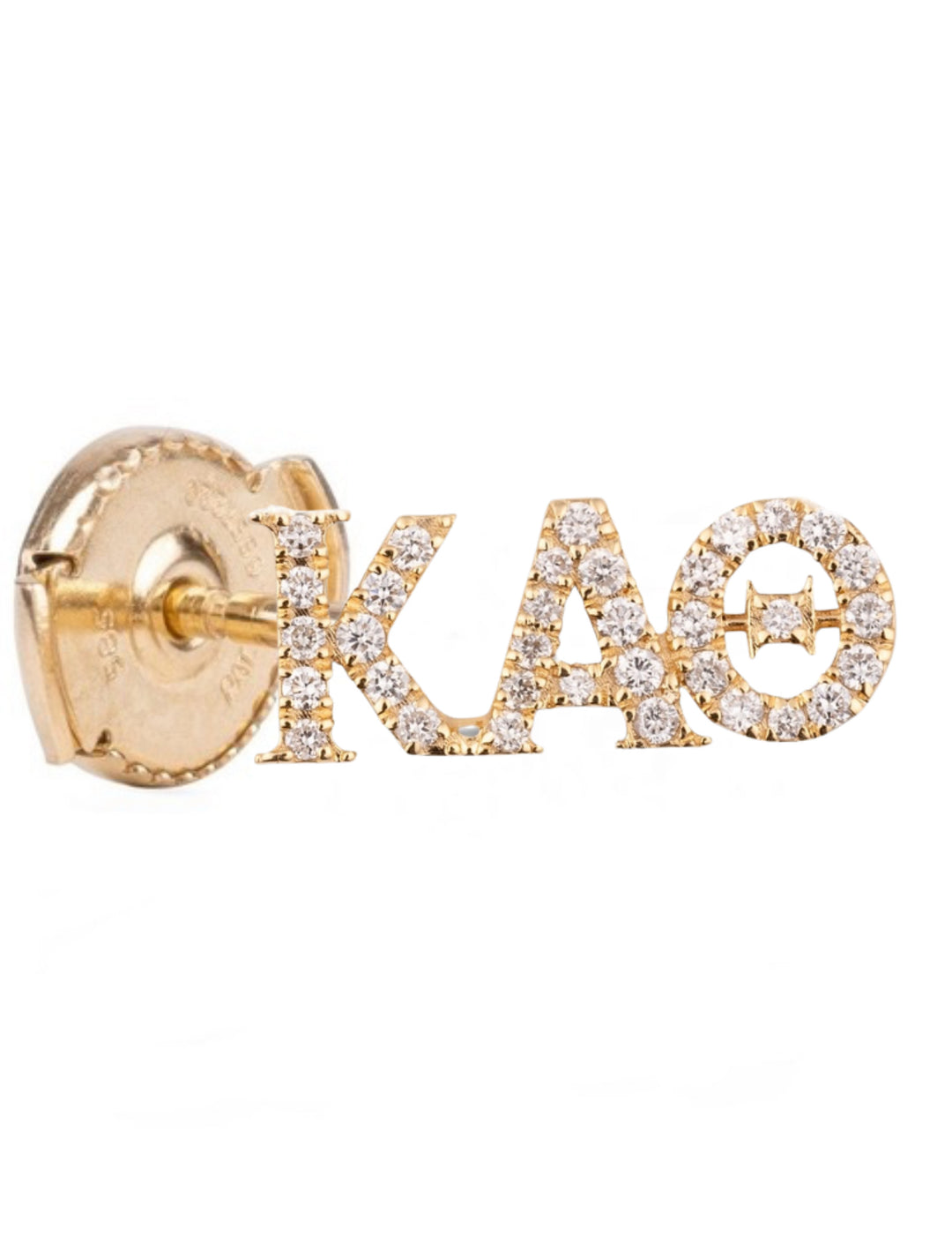 TWENTYSIXDIAMOND x KAPPA ALPHA THETA Single Stud Earring