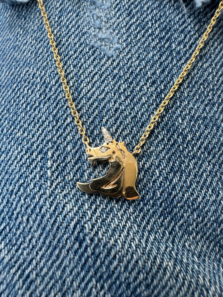 TWENTYSIXDIAMOND UNICORN NECKLACE, 2024- 1897