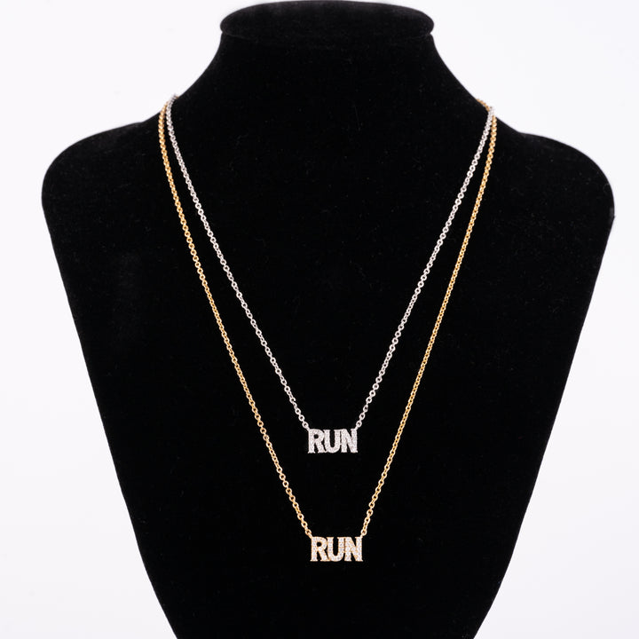 TWENTYSIXDIAMOND RUN NECKLACE