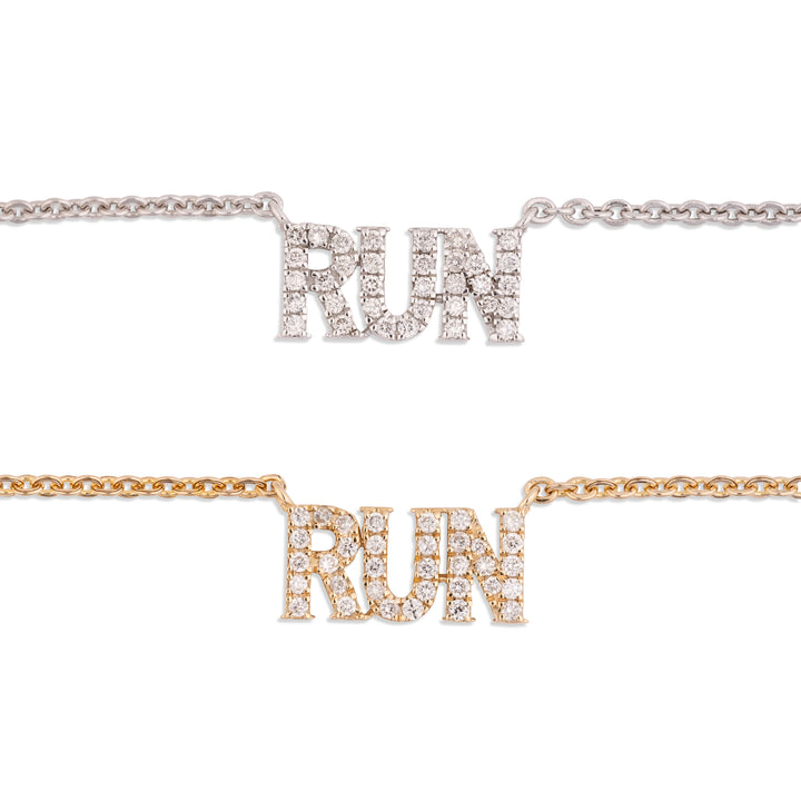 TWENTYSIXDIAMOND RUN NECKLACE