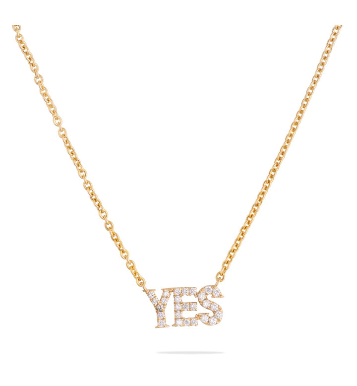 TWENTYSIXDIAMOND x Chelsea Sodaro YES Necklace