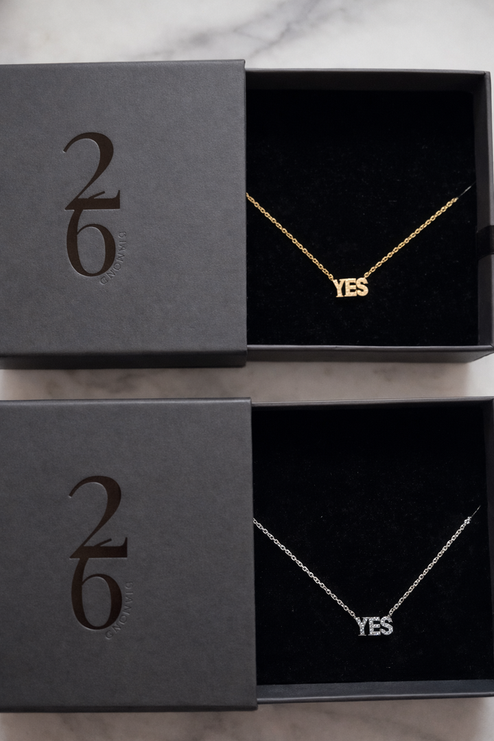 TWENTYSIXDIAMOND x Chelsea Sodaro YES Necklace