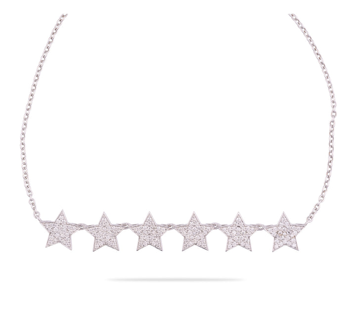 TWENTYSIXDIAMOND SIX STAR NECKLACE