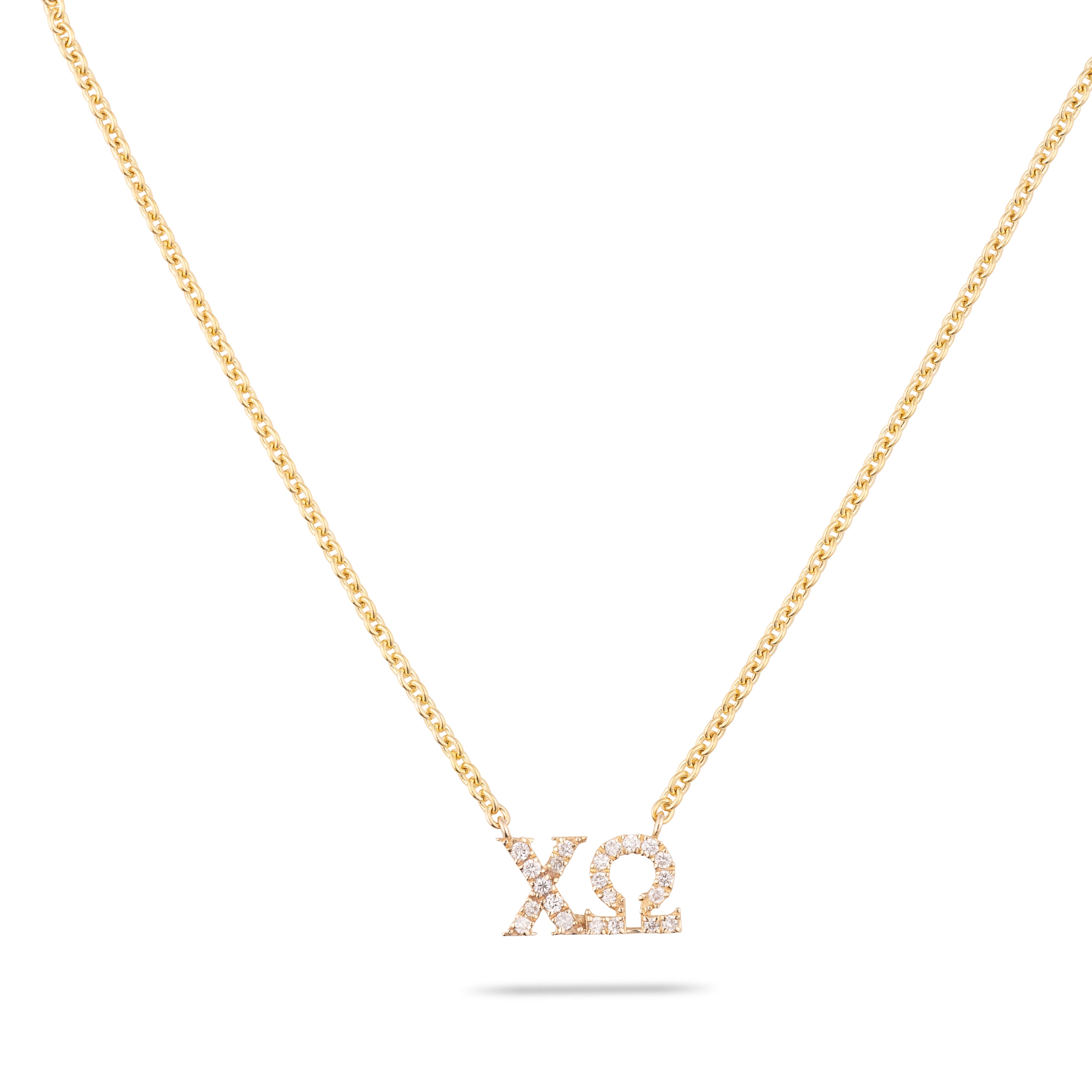 Chi omega necklace sale