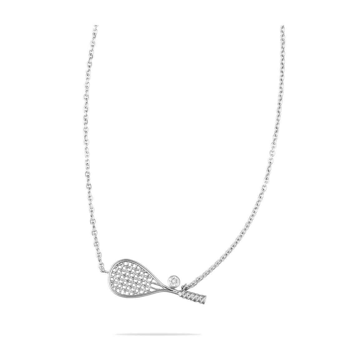 TWENTYSIXDIAMOND SQUASH RACQUET Necklace