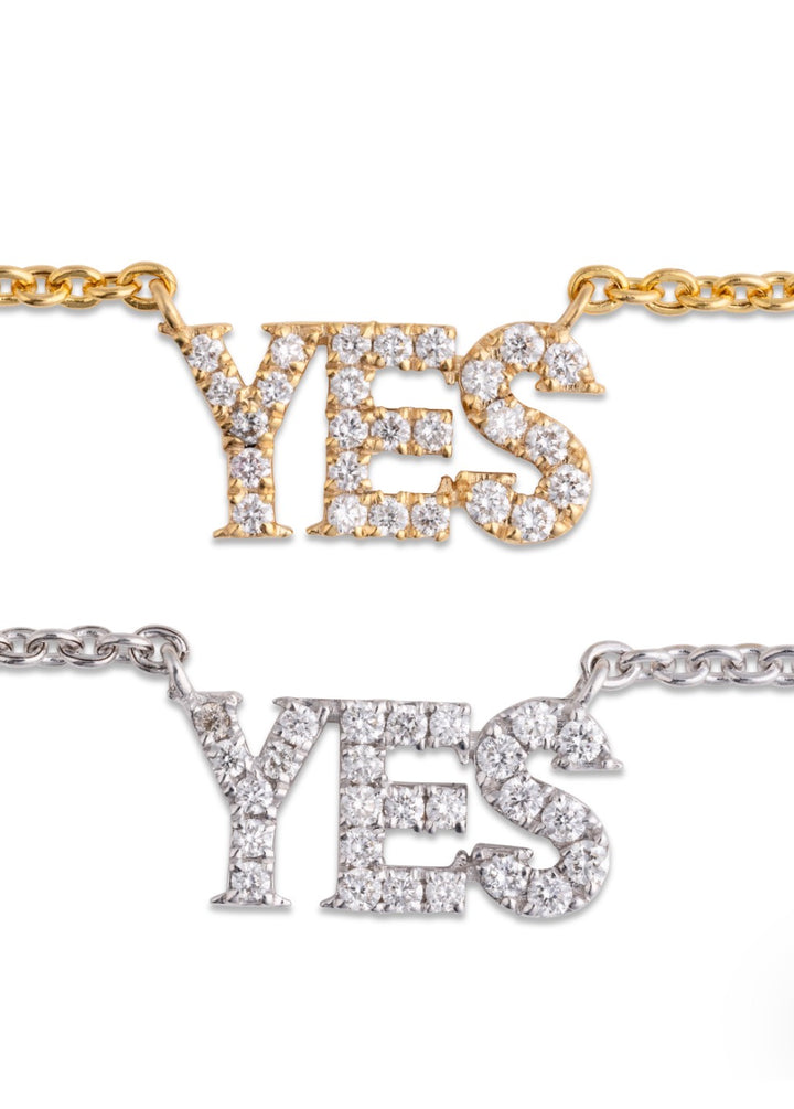 TWENTYSIXDIAMOND x Chelsea Sodaro YES Necklace