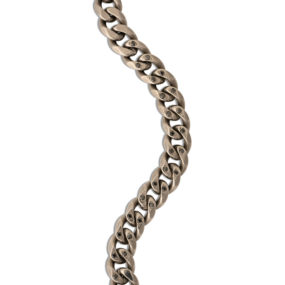 TWENTYSIXDIAMOND TITANIUM CURB CHAIN NECKLACE