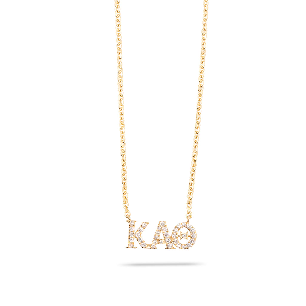 TWENTYSIXDIAMOND x KAPPA ALPHA THETA Necklace – TwentySixDiamond