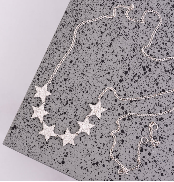 TWENTYSIXDIAMOND SIX STAR NECKLACE