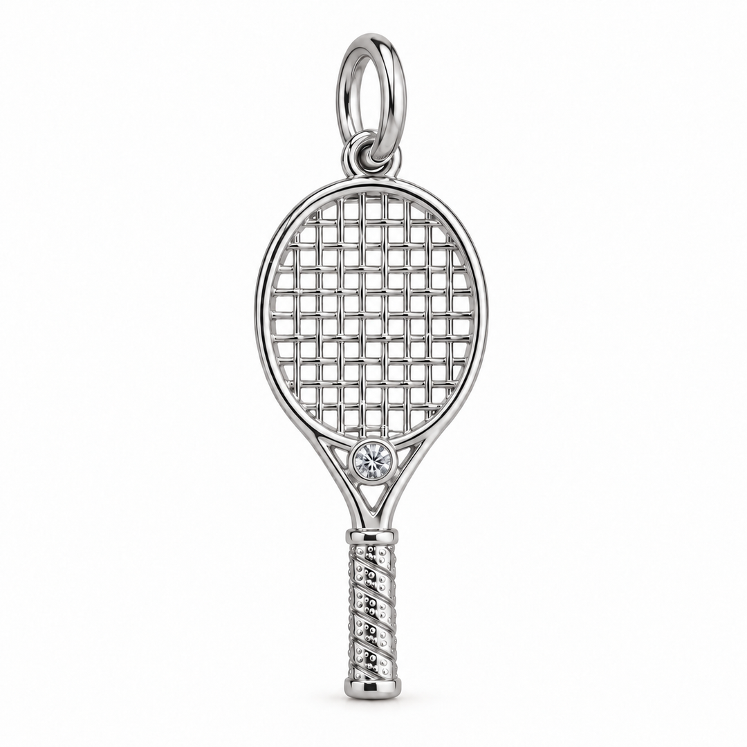 Tennis Racquet Charm