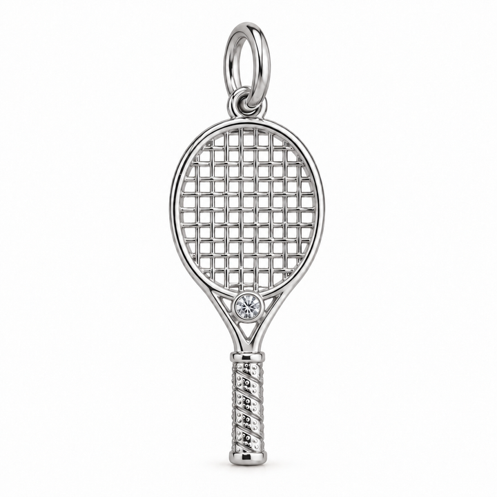 Tennis Racquet Charm