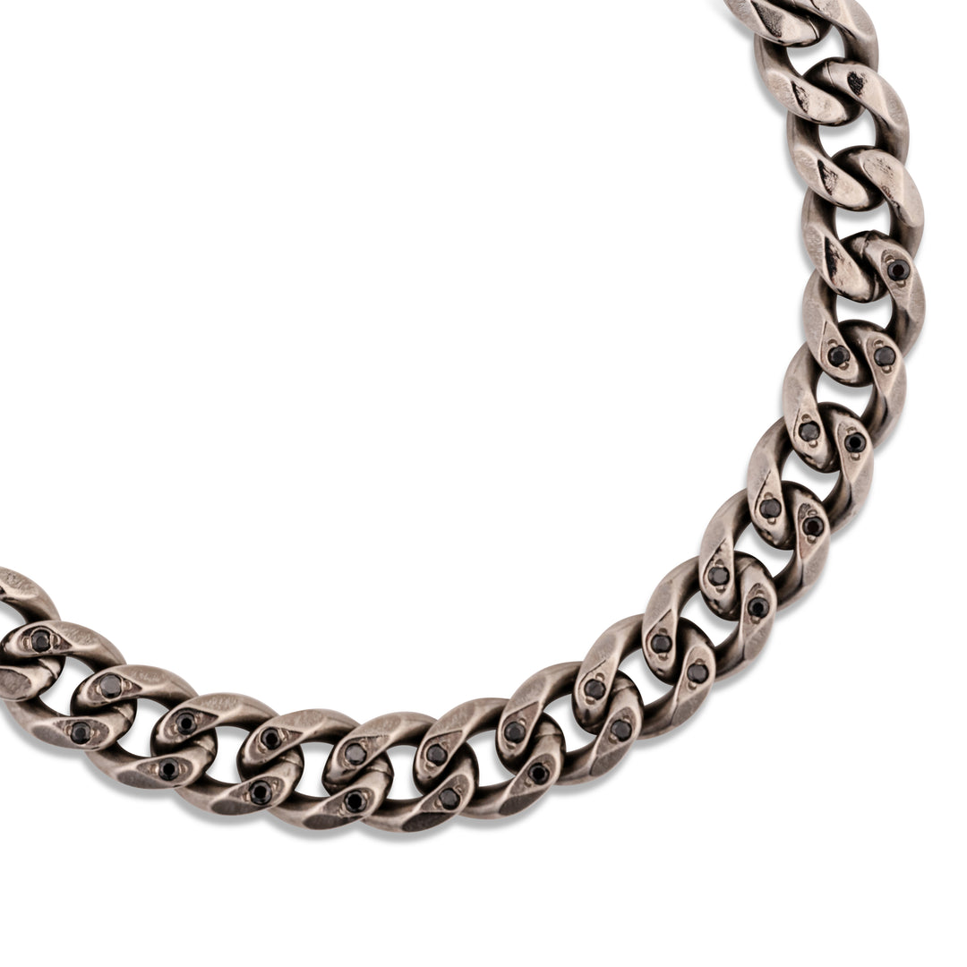 TWENTYSIXDIAMOND TITANIUM CURB CHAIN NECKLACE