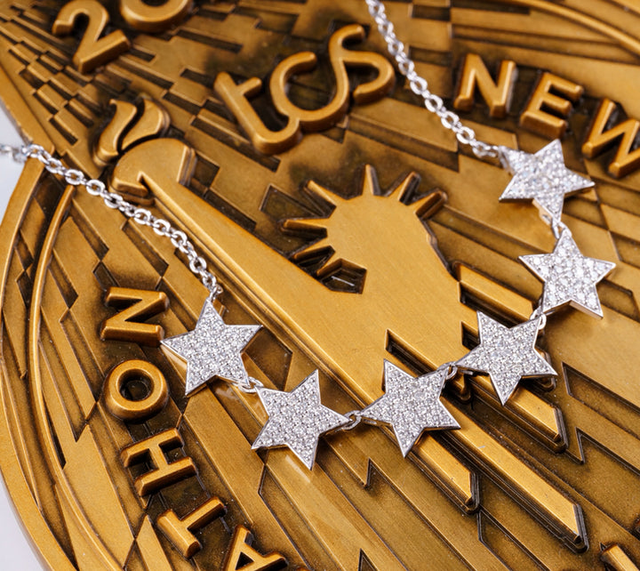 TWENTYSIXDIAMOND SIX STAR NECKLACE