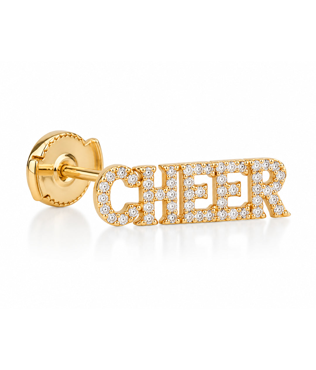 TWENTYSIXDIAMOND CHEER SINGLE STUD EARRING