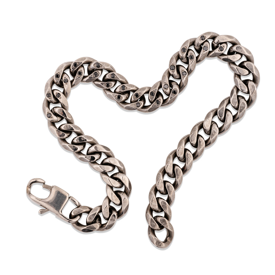 TWENTYSIXDIAMOND TITANIUM CURB CHAIN NECKLACE