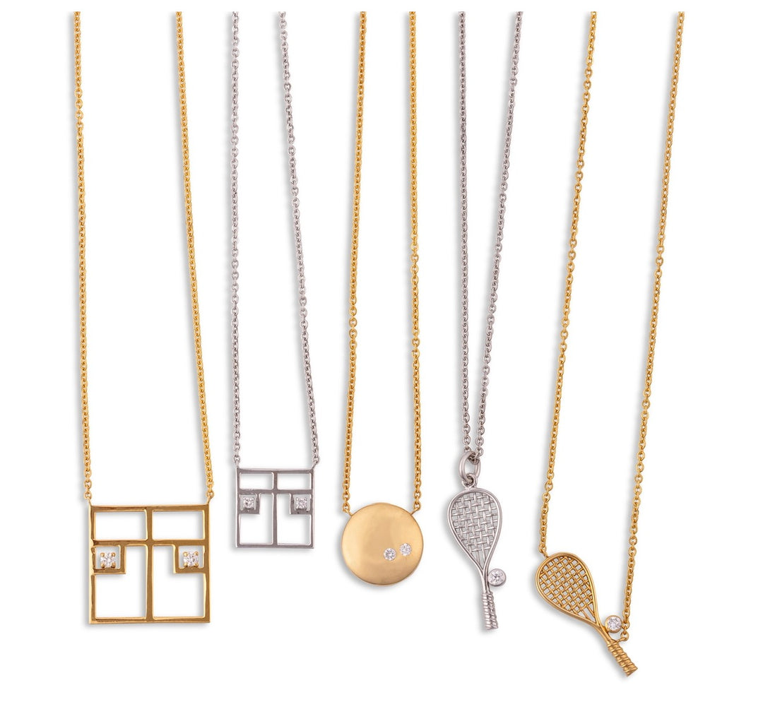 TWENTYSIXDIAMOND SQUASH BALL Necklace