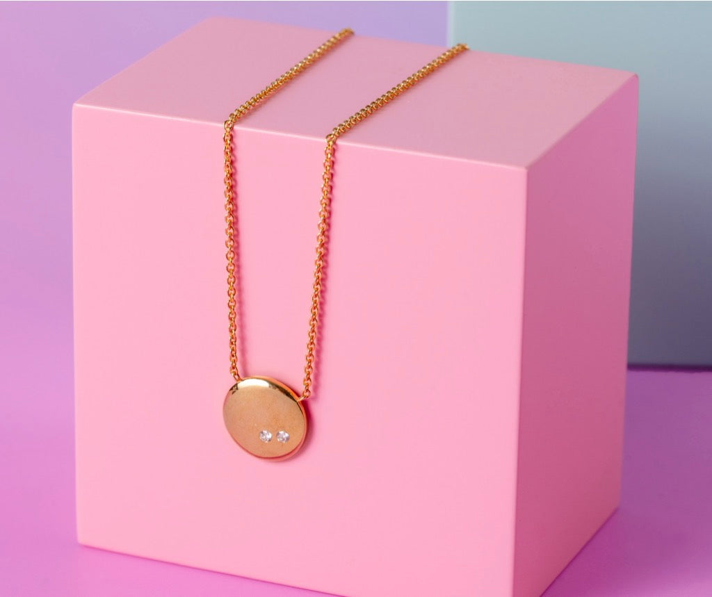 TWENTYSIXDIAMOND SQUASH BALL Necklace