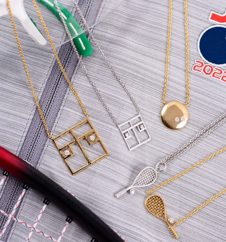 TWENTYSIXDIAMOND SQUASH COURT Necklace, Large