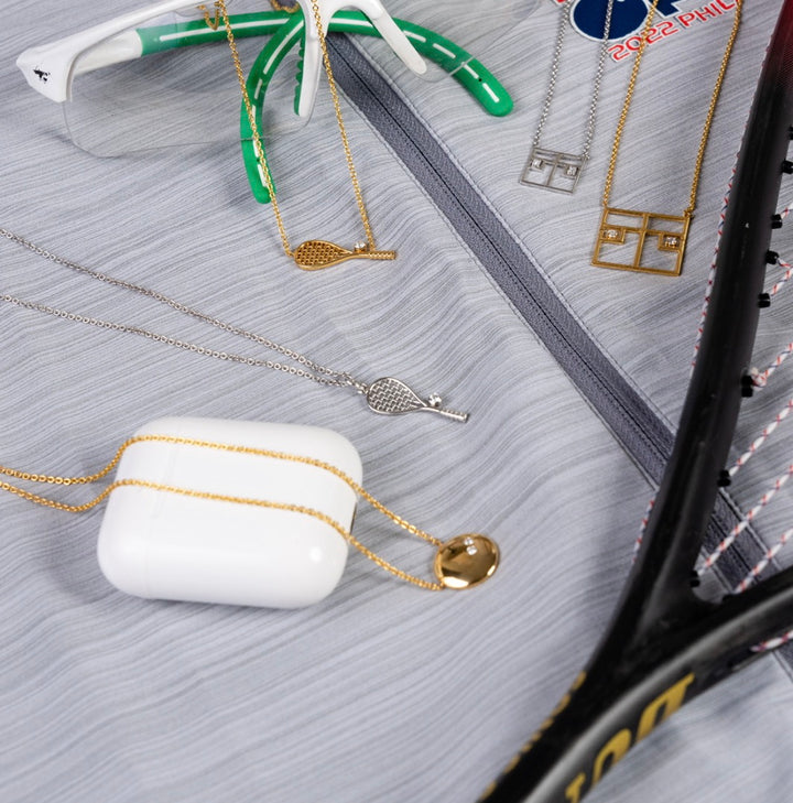 TWENTYSIXDIAMOND SQUASH BALL Necklace