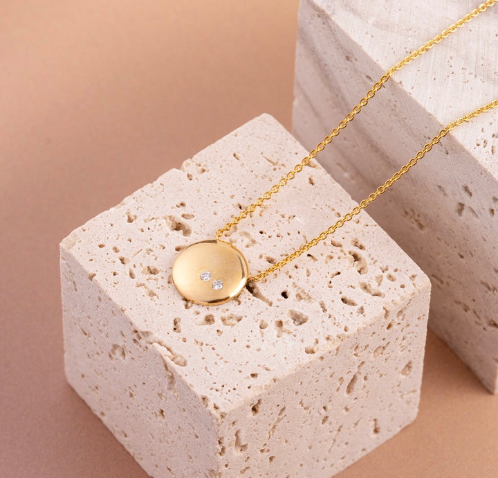 TWENTYSIXDIAMOND SQUASH BALL Necklace