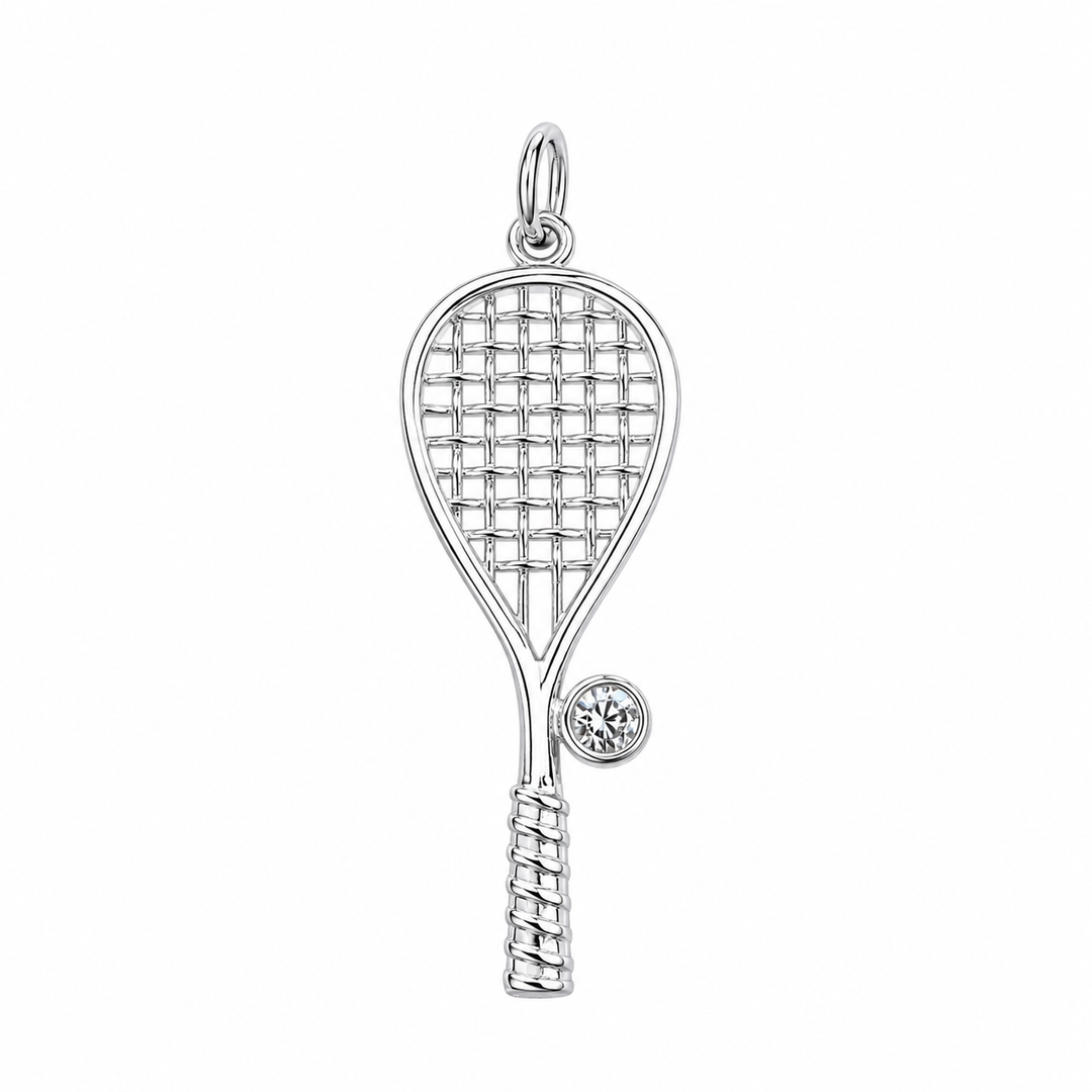 Squash Racquet Charm
