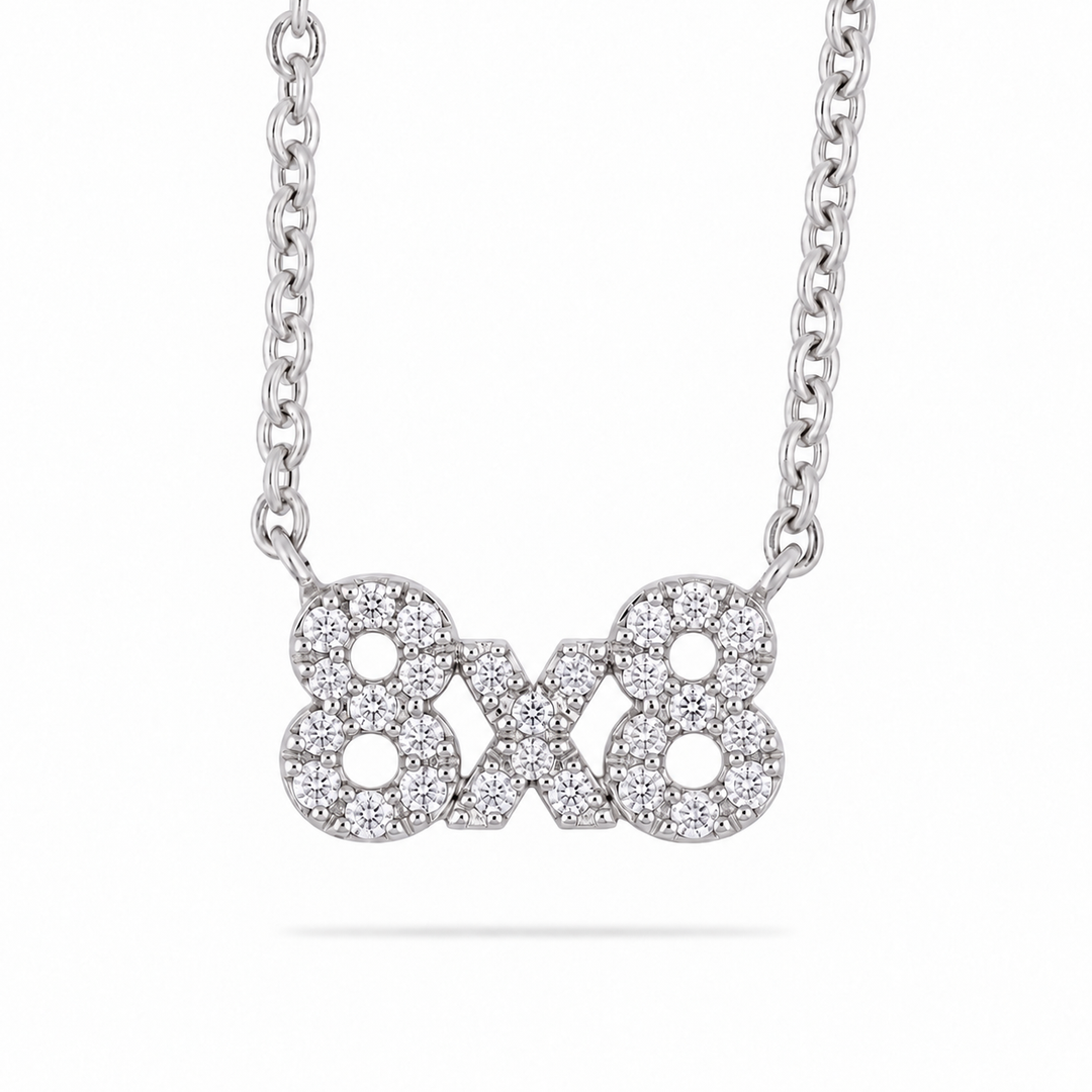 TWENTYSIXDIAMOND 8x8 NECKLACE