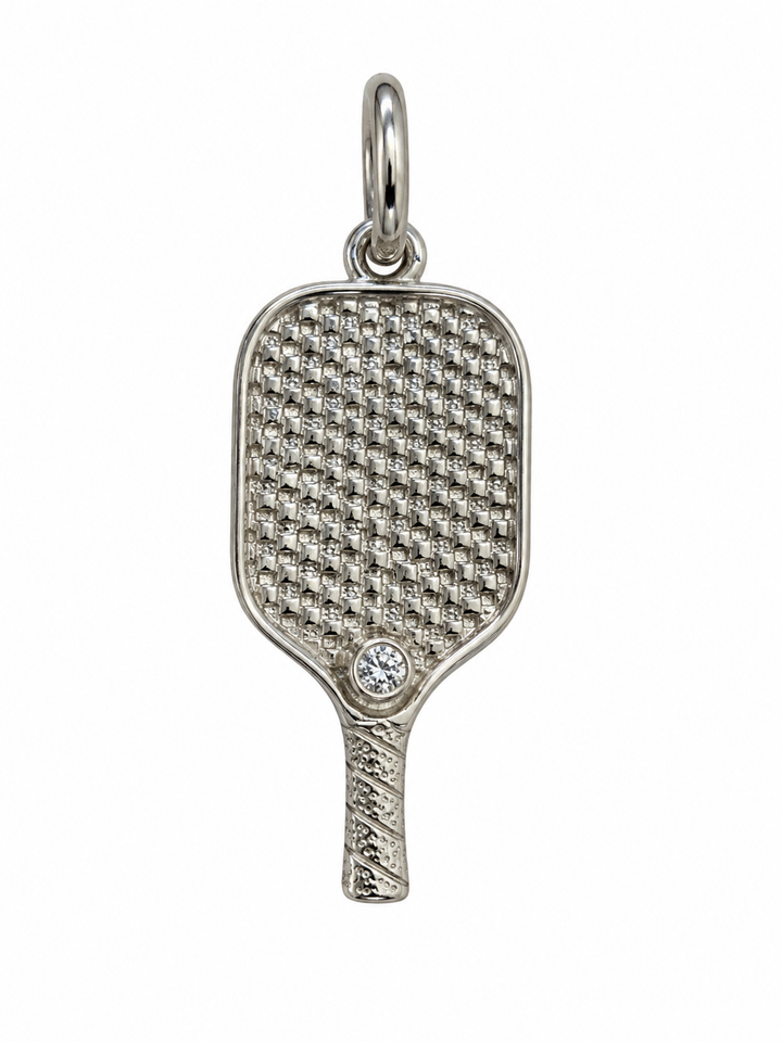 TWENTYSIXDIAMOND Pickleball Racquet Charm