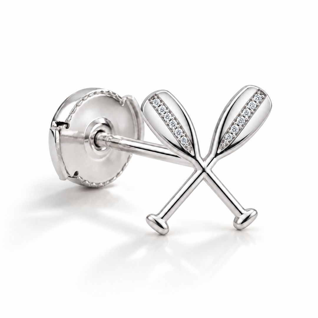 TWENTYSIXDIAMOND OARS Single Stud Earring