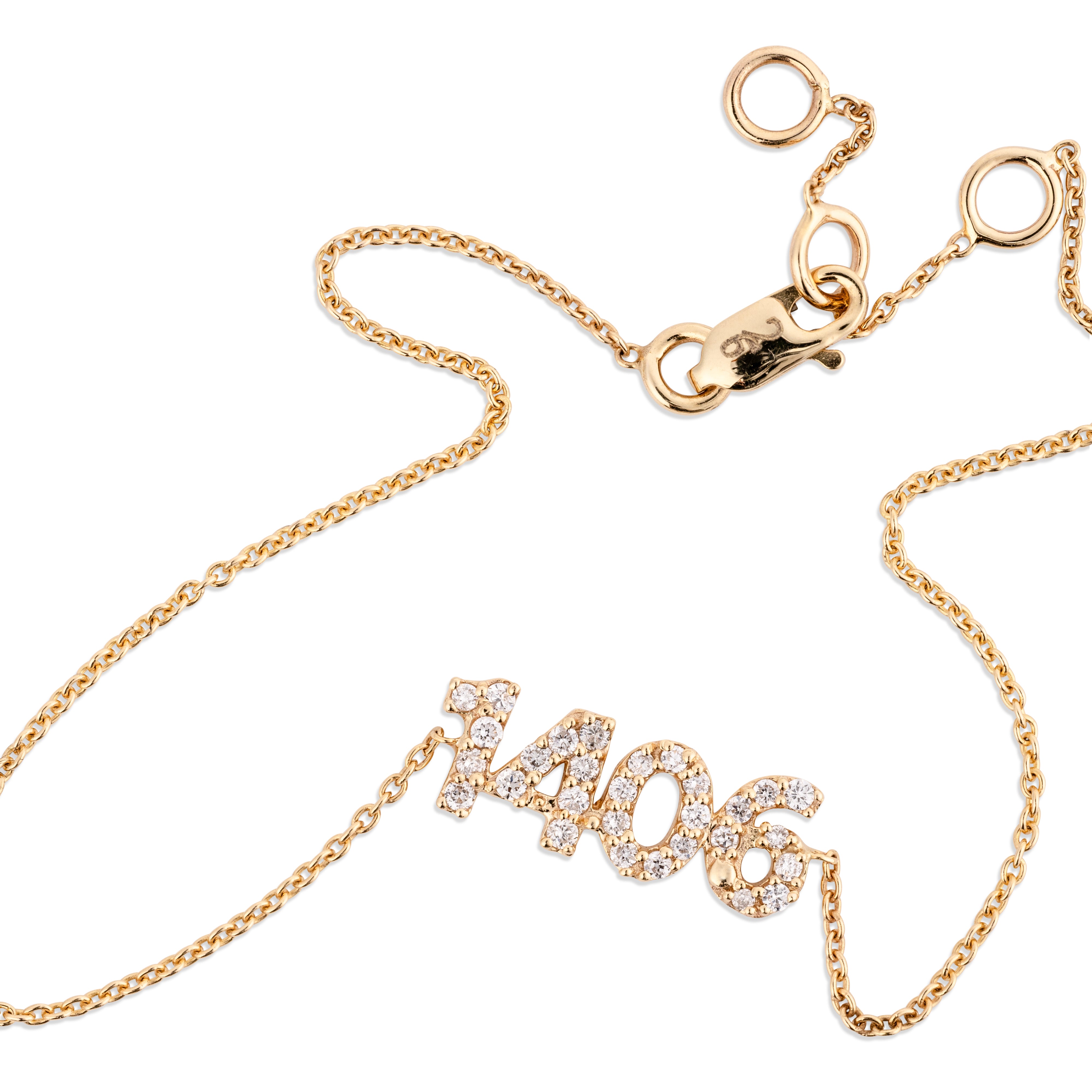 14K White Gold Ironman Bracelet with 140.6 Design