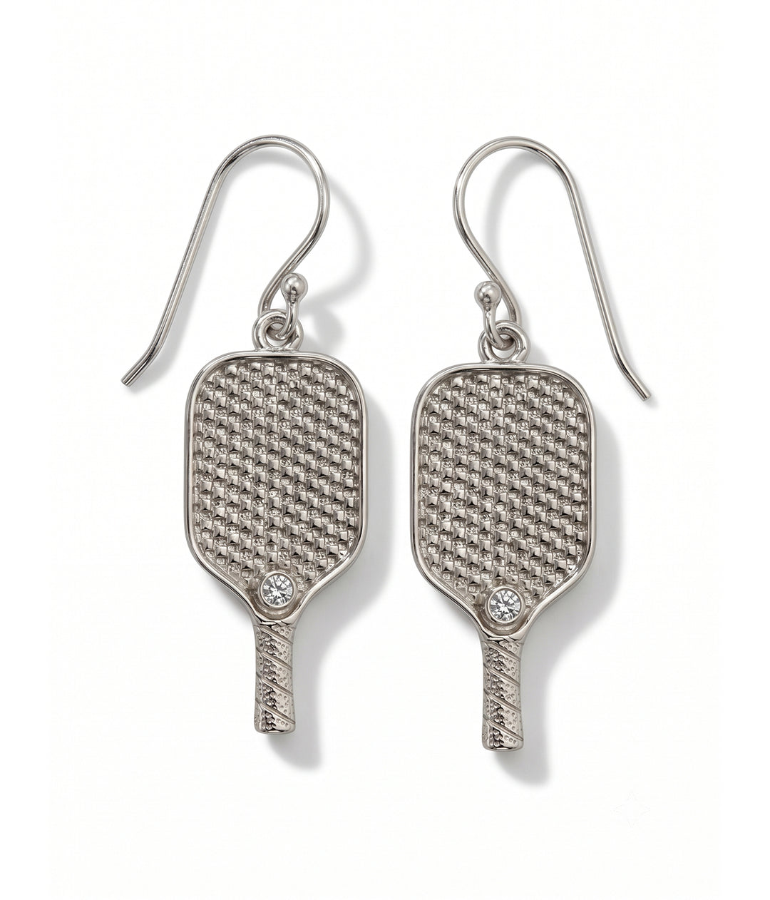 TWENTYSIXDIAMOND Pickleball Racquet single stud earring