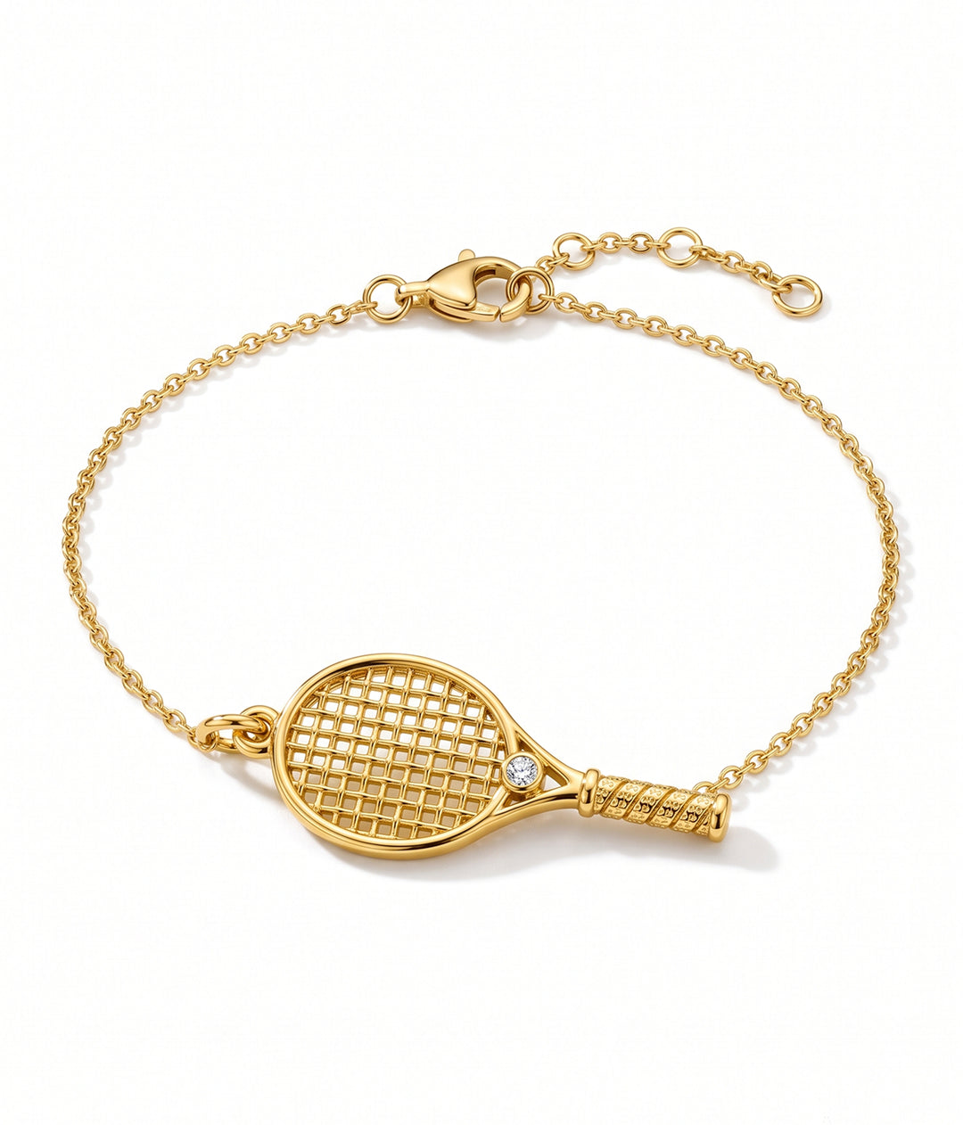 TWENTYSIXDIAMOND Tennis Racquet Bracelet