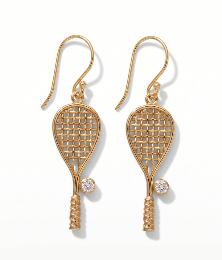 TWENTYSIXDIAMOND Tennis Racquet Earring